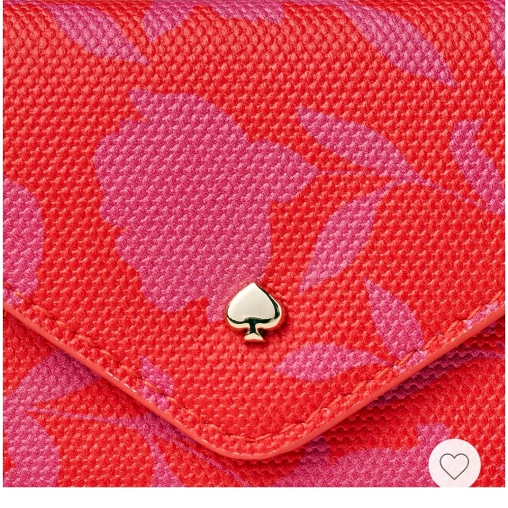 NWT Classic Rose Envelope Card Case - kate spade x Target - Picture 4 of 7